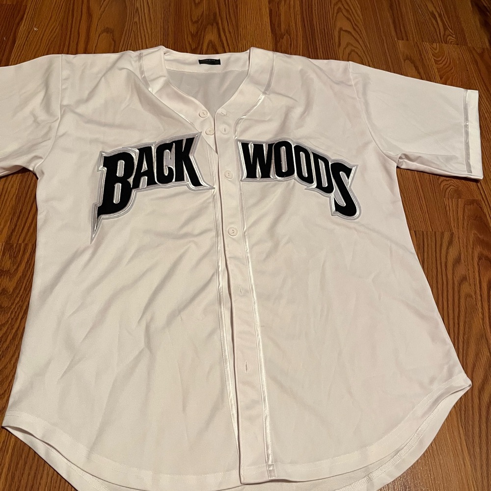 Backwoods White Men's Jersey Shirt